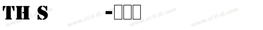 TH Saraban字体转换